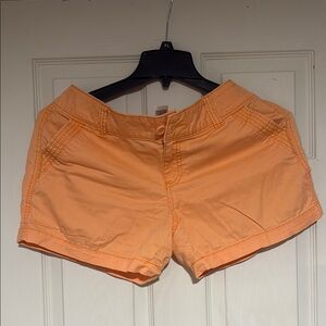 Maurices Orange Cargo Shorts Relaxed Fit